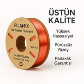 Filamix Silk Pla Mercan Pembesi 1Kg İpeksi Parlaklık - Urhanshop Gönderimli thumbnail 4