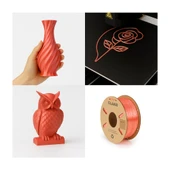 Filamix Silk Pla Mercan Pembesi 1Kg İpeksi Parlaklık - Urhanshop Gönderimli thumbnail 3