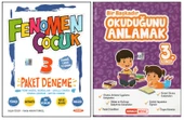FENOMEN 3. SINIF PAKET DENEME+KIRMIZI BEYAZ OKUDUĞUNU ANLAMAK (2 KİTAP) - 1