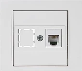 Mutlusan Rita Telefon Prizi 1XRJ12 Beyaz Bilisterli  (2220 125 0101B) thumbnail 2