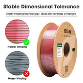 Esun Epla-Silk Magic Filament Kırmızı-Yeşil - Urhanshop Gönderimli thumbnail 3