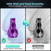 Creality Cr-Silk Pla 1,75mm 3D Filament 1Kg - Pembe Mor - Urhanshop Yetkili Satış thumbnail 4