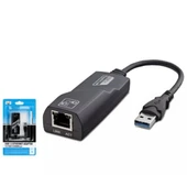 HADRON HDX5265 USB3.0 ETHERNET CARD 10-100-1000 MBPS SİYAH thumbnail 1