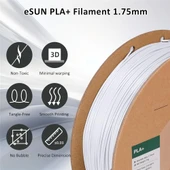 Esun Beyaz Pla+ Filament 1.75mm 1 Kg Plus - Urhanshop Yetkili Satış - 2