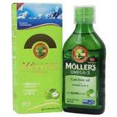 Möller's Omega 3 Elma Aromalı Balık Yağı 250 ml - 1