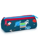 Coral High Kids Civit Kırmızı Uzay Desenli Üç Bölmeli Kalem Çantası 22330 thumbnail 1