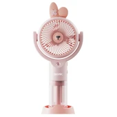 Asonic AFN26 Pembe 500mAh 2 Kademe Nemlendirici Sprey USB Fan - 1