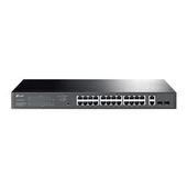 Tp-Link TL-SG1428PE 24 Port 10-100-1000 Poe+ Switch 2 Port SFP Çelik Kasa Rack Mount thumbnail 2