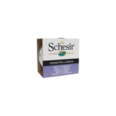 Schesir Ton Balıklı Ve Orfoz Balıklı Jöleli Konserve Yetişkin Kedi Maması 85 gr - 1