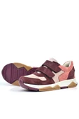Rakerplus Hakiki Deri Pudra Bordo Çocuk Sneakers Spor Ayakkabı thumbnail 6
