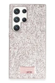 Samsung Galaxy S24 Ultra Bright Simli Kapak - Gold - 1