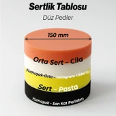 Pasta Cila 150 mm Polisaj Süngeri Seti Toplam 21 Parça Sulu Zımpara Parlatma Pedi Matkap Uyumlu Oto thumbnail 3