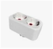 Mutlusan 2li Topraklı Fiş,Priz Düz Tip (001 170 033003 00 00 ) thumbnail 1