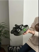 Ayfox Timsah Figürlü Çift Tokalı Anatomik Yüksek Taban Ultra Hafif Kaydırmaz Plaj Havuz Günlük Çocuk Terlik thumbnail 12