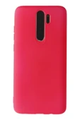 Xiaomi Redmi Note 8 Pro Kılıf First Silikon - Pembe - 1