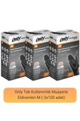 Only Evo Beyond Nitril Muayene Eldiveni M (100 adet x 3) - 1