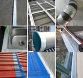 Pratik 5 Metre X 10cm Çamur Bant Alüminyum İzolasyon Tamir Çatlak Bantı - 3
