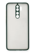 Xiaomi Redmi Note 8 Pro Kılıf Montreal Silikon Kapak - Yeşil - 2