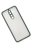Xiaomi Redmi Note 8 Pro Kılıf Montreal Silikon Kapak - Yeşil - 3