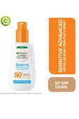 Garnier Ambre Solaire Hipoalerjenik Güneş Spreyi SPF 50+ – 150 ml | Hassas Ciltler İçin Yüksek Koruma, Parfümsüz, Suya Dayanıklı thumbnail 2