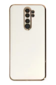 Xiaomi Redmi Note 8 Pro Kılıf Volet Silikon - Beyaz - 1