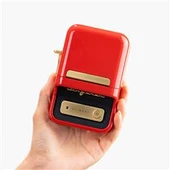 NIIMBOT B21S Red Termal Taşınabilir Bluetooth Etiket Yazıcısı thumbnail 4