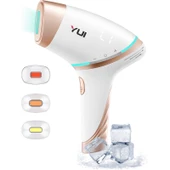 Yui IPLV15 Pro Vücut -Yüz- Bikini Başlıklı Ağrısız Otomatik ve Manuel Atım Buz Lazer Epilasyon Cihazı - 1