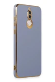 Huawei Mate 10 Lite Kılıf Volet Silikon - Mavi - 2