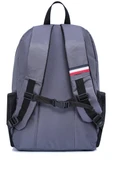 Cambridge Polo Club Unisex Şık Çok Gözlü Günlük Sırt Çantası - Okul Çantası Gri - 3