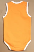 Baskılı Çocuk Body Unisexi Turuncu - 2
