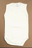 Çocuk Body Unisexi Krem thumbnail 1