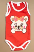 Baskılı Çocuk Body Unisex Kırmızı thumbnail 1