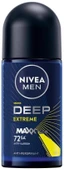 NIVEA MEN Erkek Roll-on Deodorant Deep Extreme 50ml, 72 Saat Anti-perspirant Ter Koruma, Yeni Enerji - 1