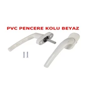 Pimapen Pvc Pencere Ve Kapı Kolu Beyaz 2 Adet thumbnail 3