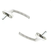 Pimapen Pvc Pencere Ve Kapı Kolu Beyaz 2 Adet thumbnail 1