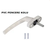 Pimapen Pvc Pencere Ve Kapı Kolu Beyaz 2 Adet thumbnail 5