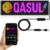 Su Geçirmez Süper Parlak Programlanabilir LED Matris Paneli Mağaza Otel Özel Metin Deseni 130cmÖzel Metin Deseni Animasyon - 1