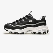 Skechers D'lites Black Silver thumbnail 1