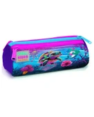 Coral High Kids Pembe Mor Kaplumbağa Desenli Üç Bölmeli Kalem Çantası 22056 thumbnail 1