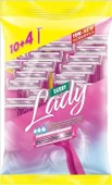 Derby Lady 2 Bıçaklı Tıraş Bıçağı 10+4 Adet 4 Paket - 1
