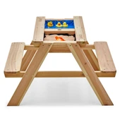 Plum Ahşap Kum ve Su Piknik Masası thumbnail 3