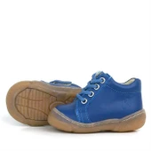 Anatomik Yumuşak Hakiki Deri Fermuarlı Lacivert Mavi Bebek Bot Ayakkabı thumbnail 4