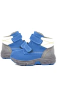 Rakerplus Hakiki Deri Mavi Bebek Spor Bot Ayakkabı thumbnail 4