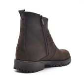 Rakerplus Chiron Hakiki Deri Fermuarlı Kışlık Çocuk Botu thumbnail 8