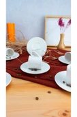 Bambum lara porselen fincan takımı seti 6 kişilik 12 parça thumbnail 2
