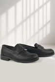 Rakerplus Loafer Siyah Mat Erkek Klasik Çocuk Ayakkabı thumbnail 8