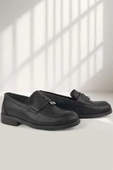 Rakerplus Loafer Siyah Mat Erkek Klasik Çocuk Ayakkabı thumbnail 1