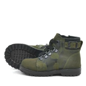 Rakerplus Griffon Hakiki Deri Haki Yeşil Kamuflaj Bebek Bot thumbnail 4