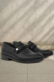 Rakerplus Loafer Hakiki Deri Siyah Klasik Erkek Genç Ayakkabısı thumbnail 1