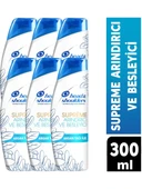 Head&Shoulders Supreme Şampuan Arındırıcı 300 Ml X 6 Adet - 1